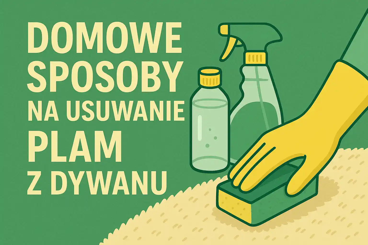 Poradnik sprzątania: domowe sposoby na usuwanie plam i czyszczenie dywanów Rzeszów