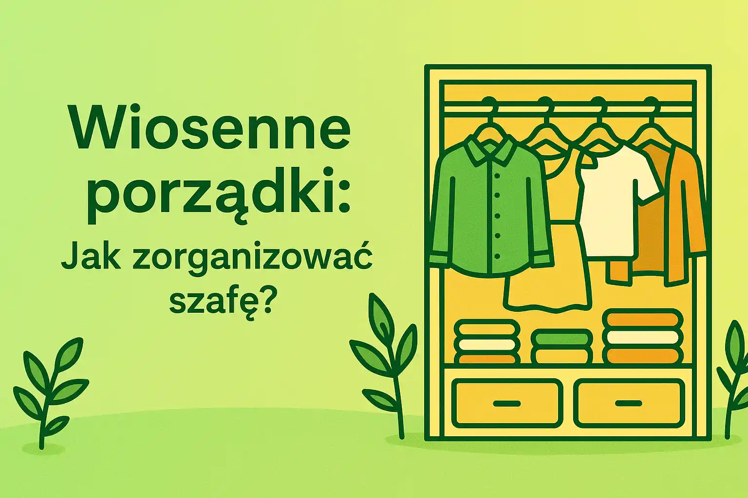 Poradnik sprzątania: jak zorganizować szafę podczas wiosennych porządków